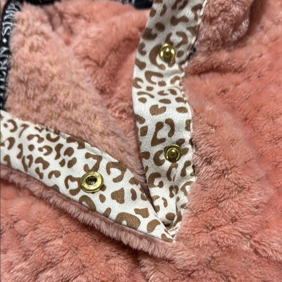 Simply Southern Cozy Pink Fleece Pullover - Picture 5 of 6
